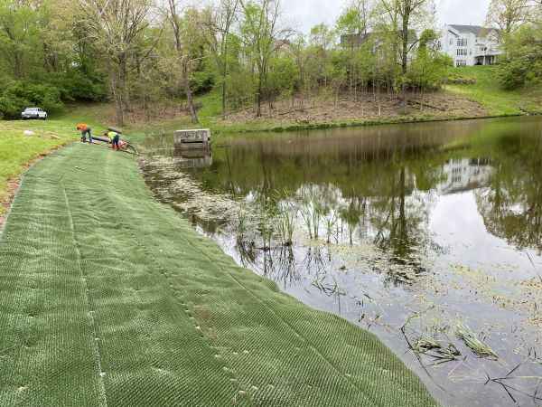 InstaTurf being installed