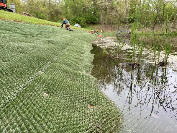 Crew Installing InstaTurf